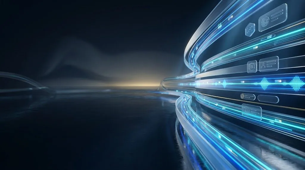 Carrier-grade payment gateway infrastructure with high-throughput transaction rails and biometric verification waves